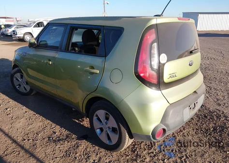 2015 Kia Soul из США, поврежденный, VIN KNDJN2A23F7762434